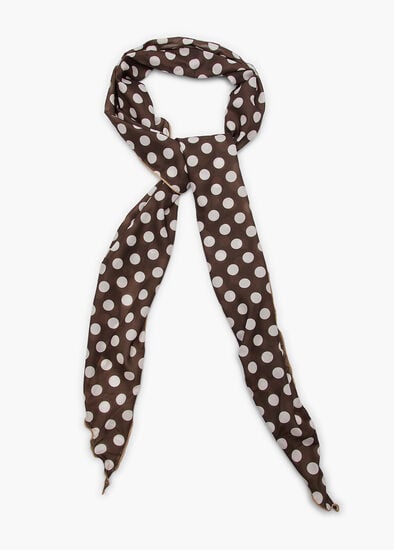 Plus Size Thin Large Polka Dot Scarf
