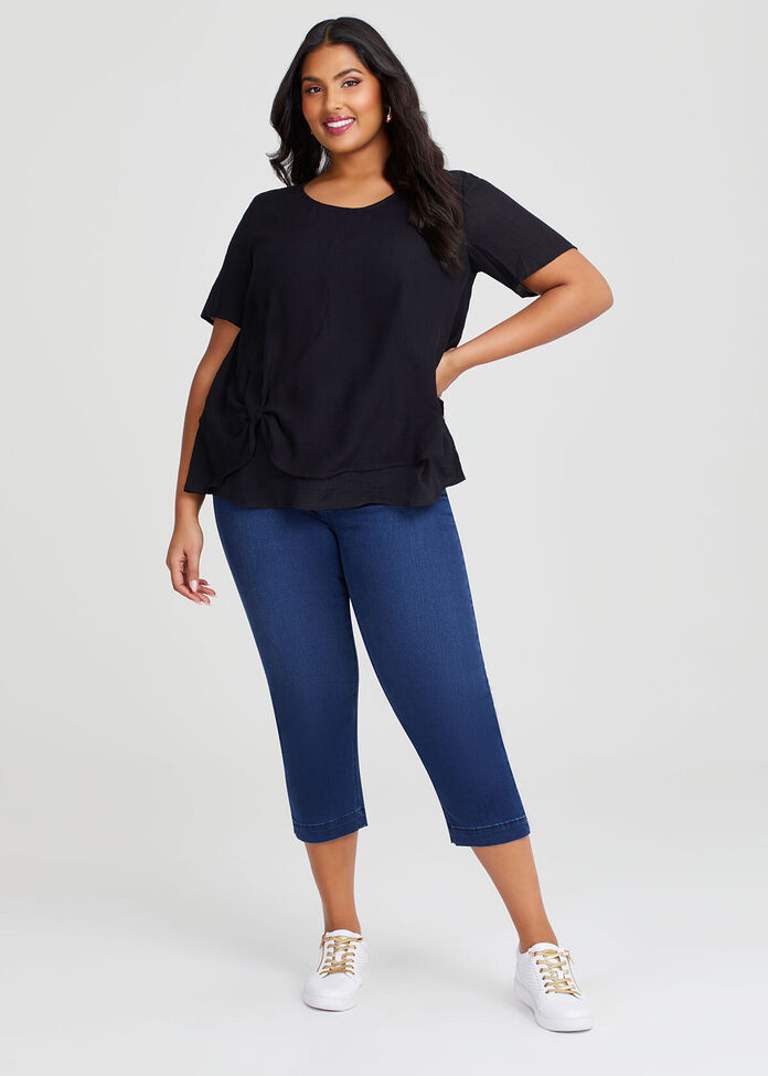 Natural Knot Front Top, , hi-res