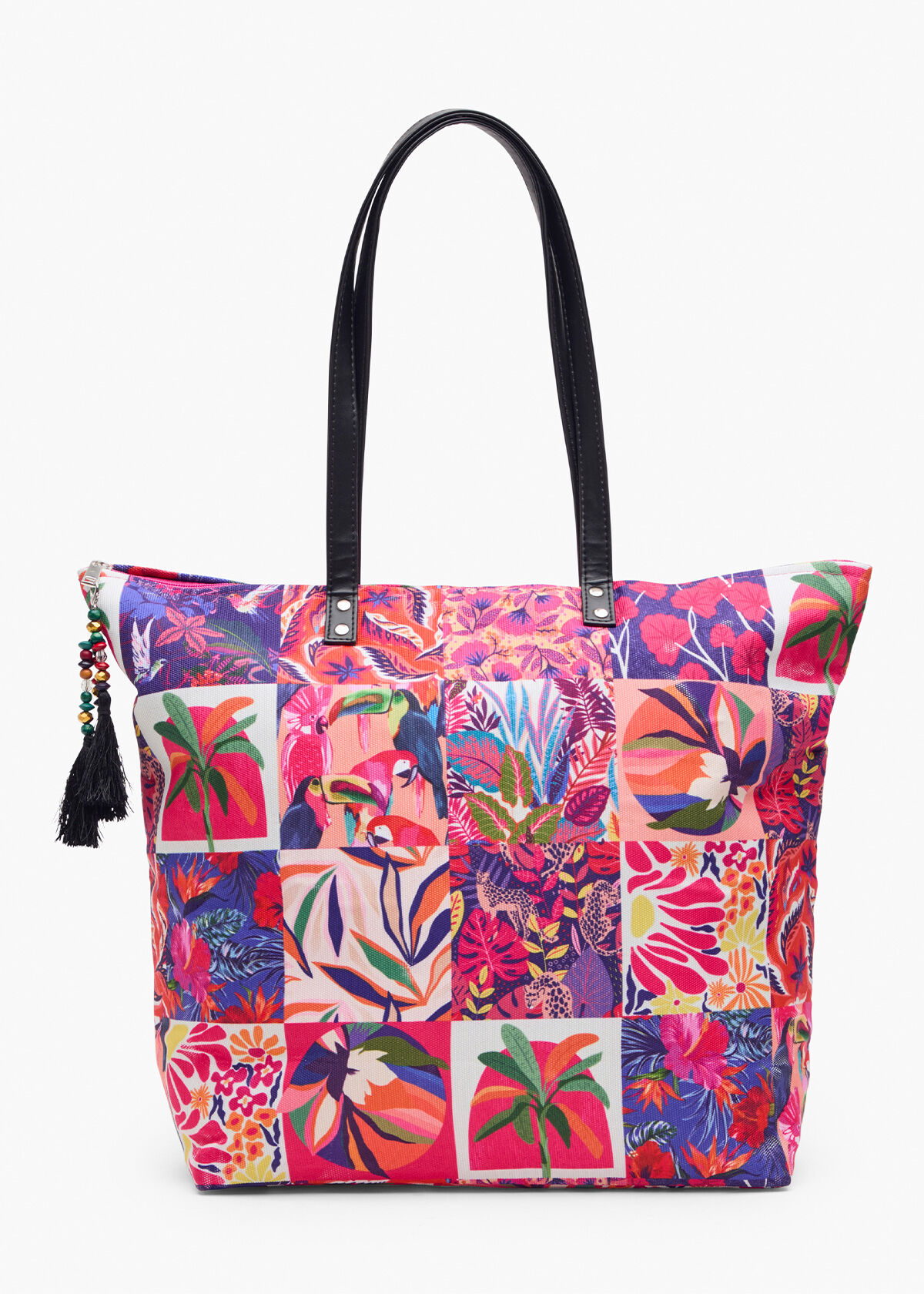 Shop Oasis Print Tote Bag Accessories Taking Shape US