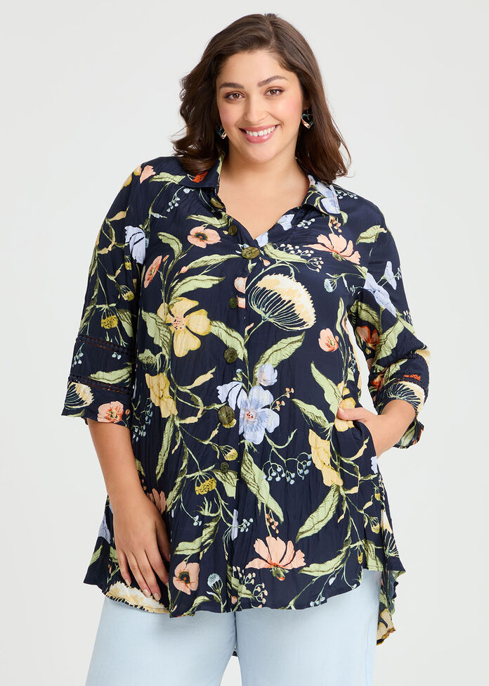 Botanical Natural Shirt, , hi-res