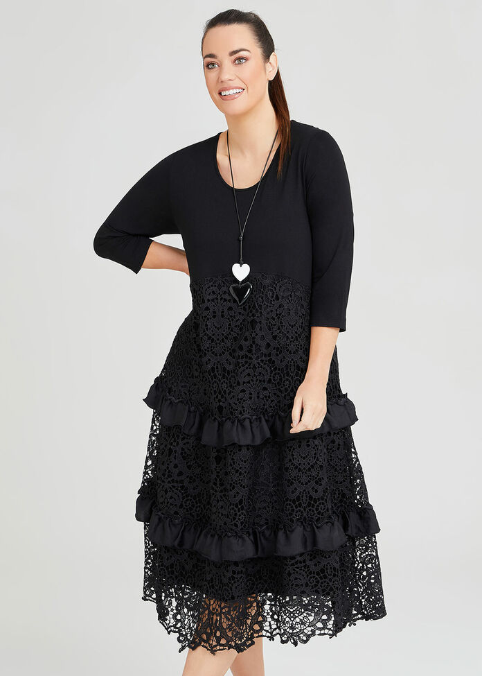 Ruffle Dress Natural