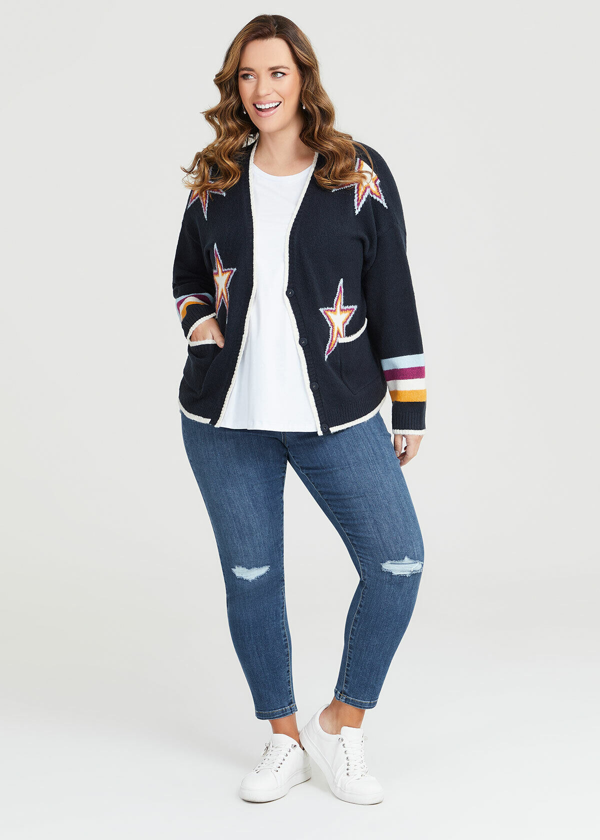 Stars and hot sale stripes cardigan
