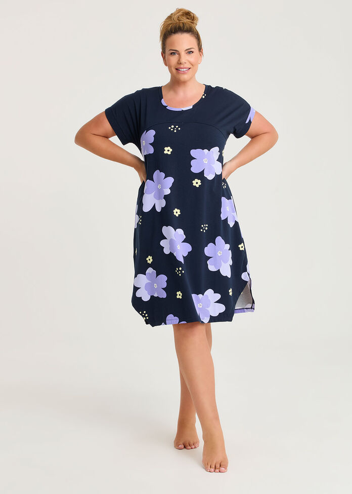 Australian Cotton Dusk Nightie, , hi-res