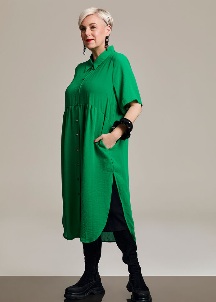 Chiffon Simply Shirt, , hi-res