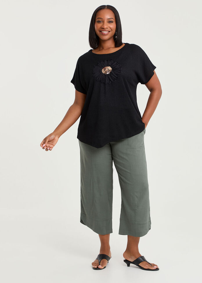Lena Applique Top, , hi-res