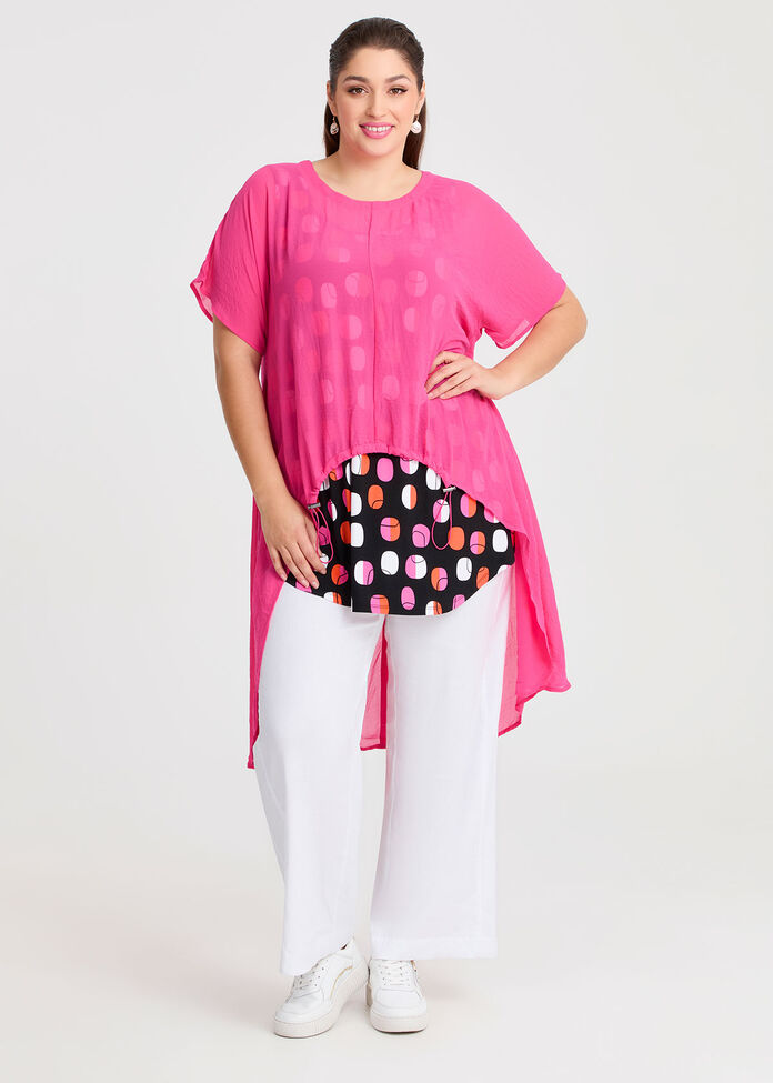 Chiffon Airlie Top, , hi-res