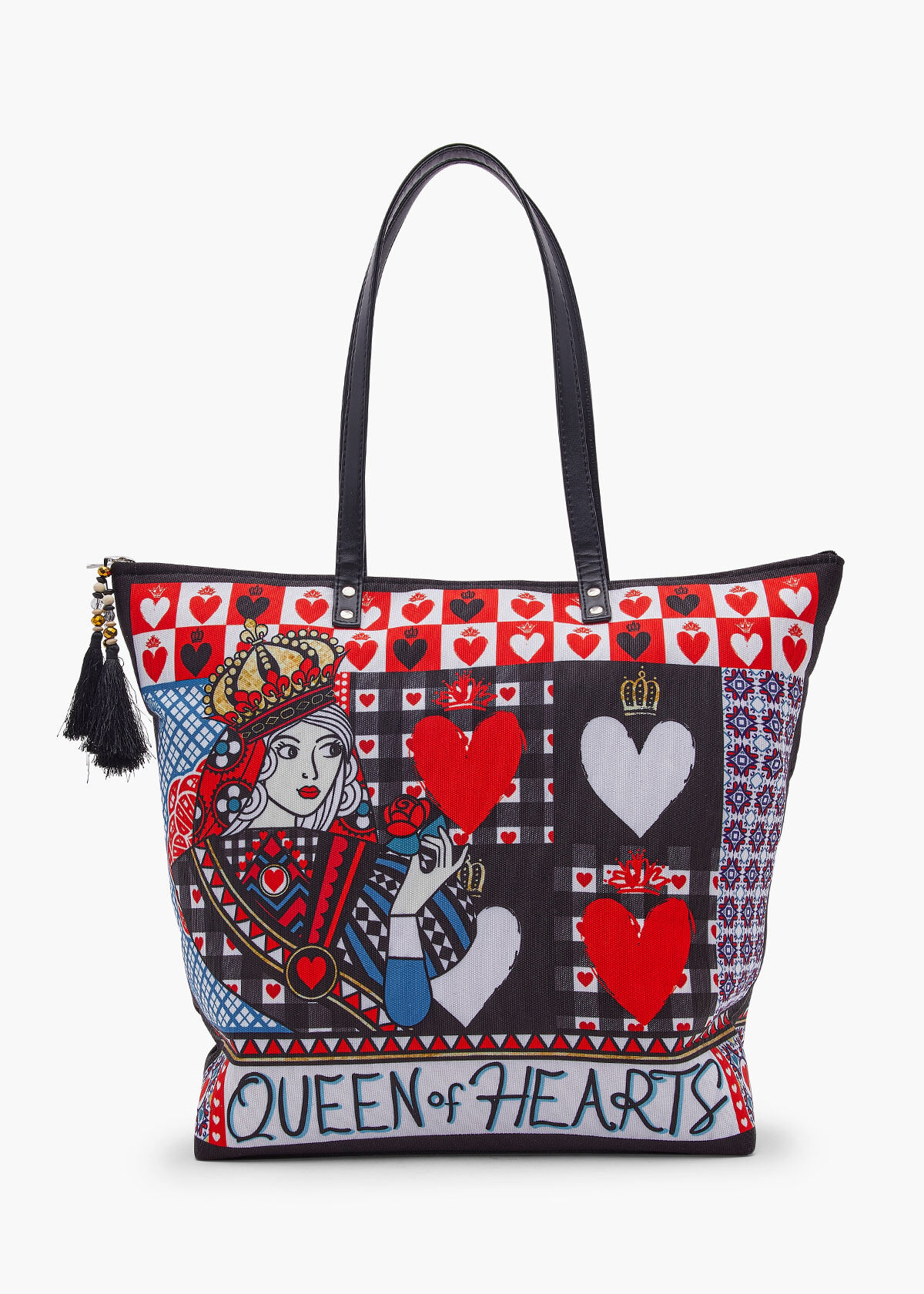 Queen Of Hearts Tote Bag