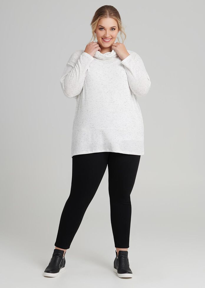 Winter Retreat Cowl Top, , hi-res