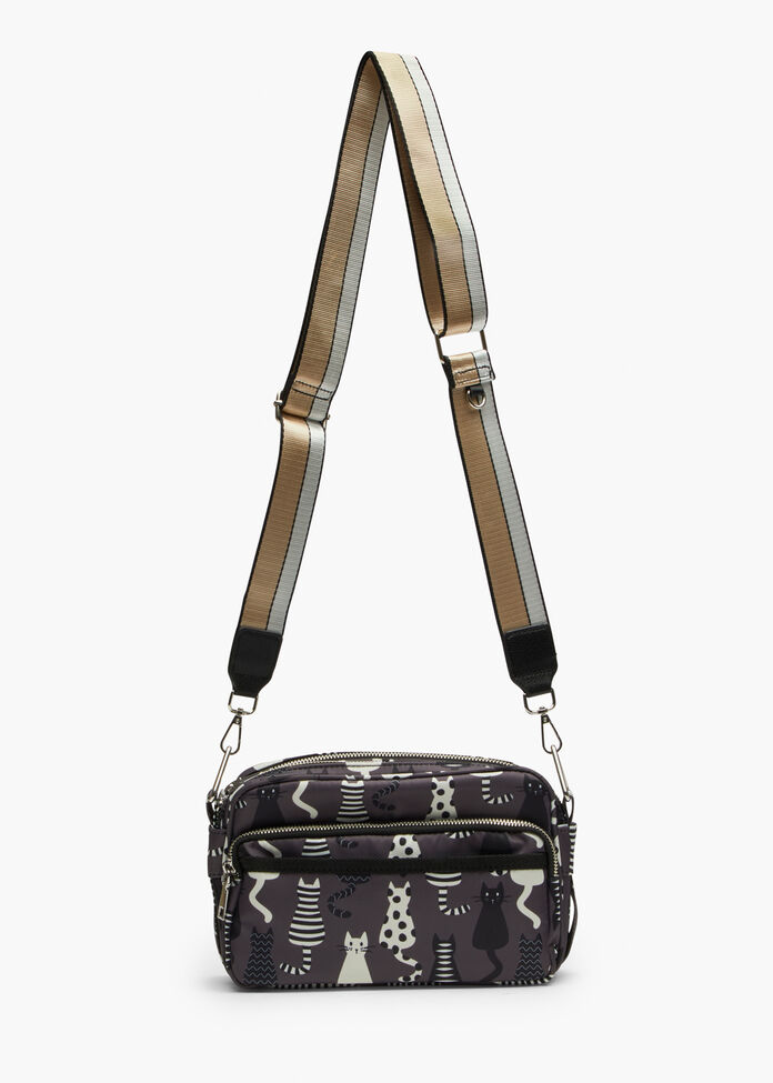 Multi Pocket Crossbody Bag, , hi-res