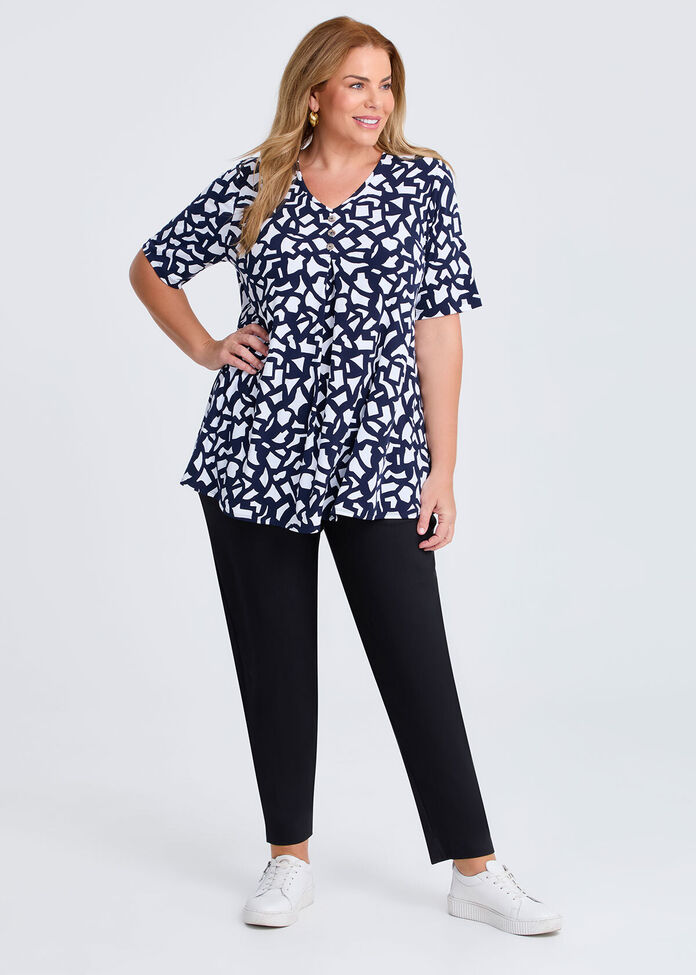 Piia Pleat Front Luna Top, , hi-res
