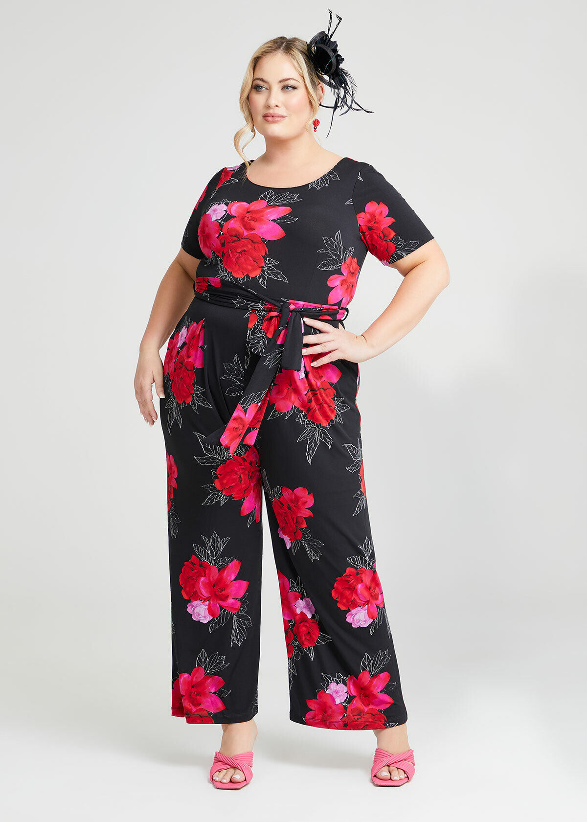 Floral jumpsuit nz outlet