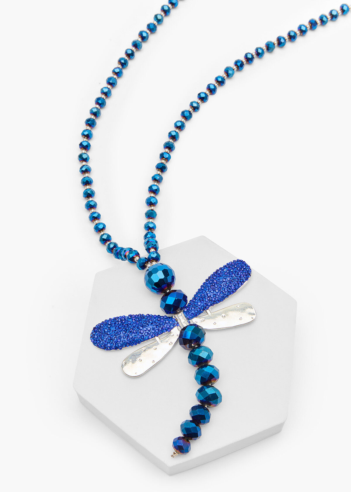 Crystal Dragonfly Necklace