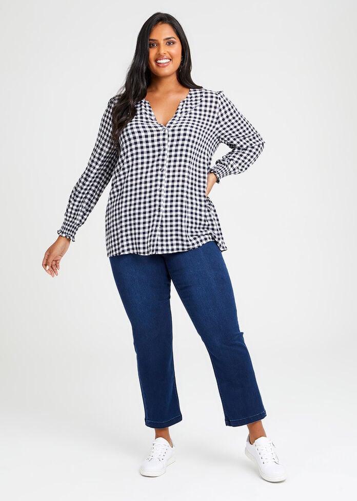 The Luxe Looker Jean, , hi-res