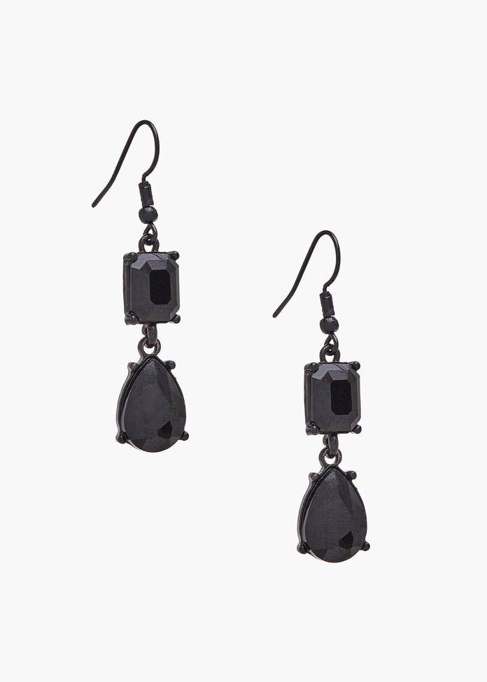 Jewel Drop Earrings, , hi-res