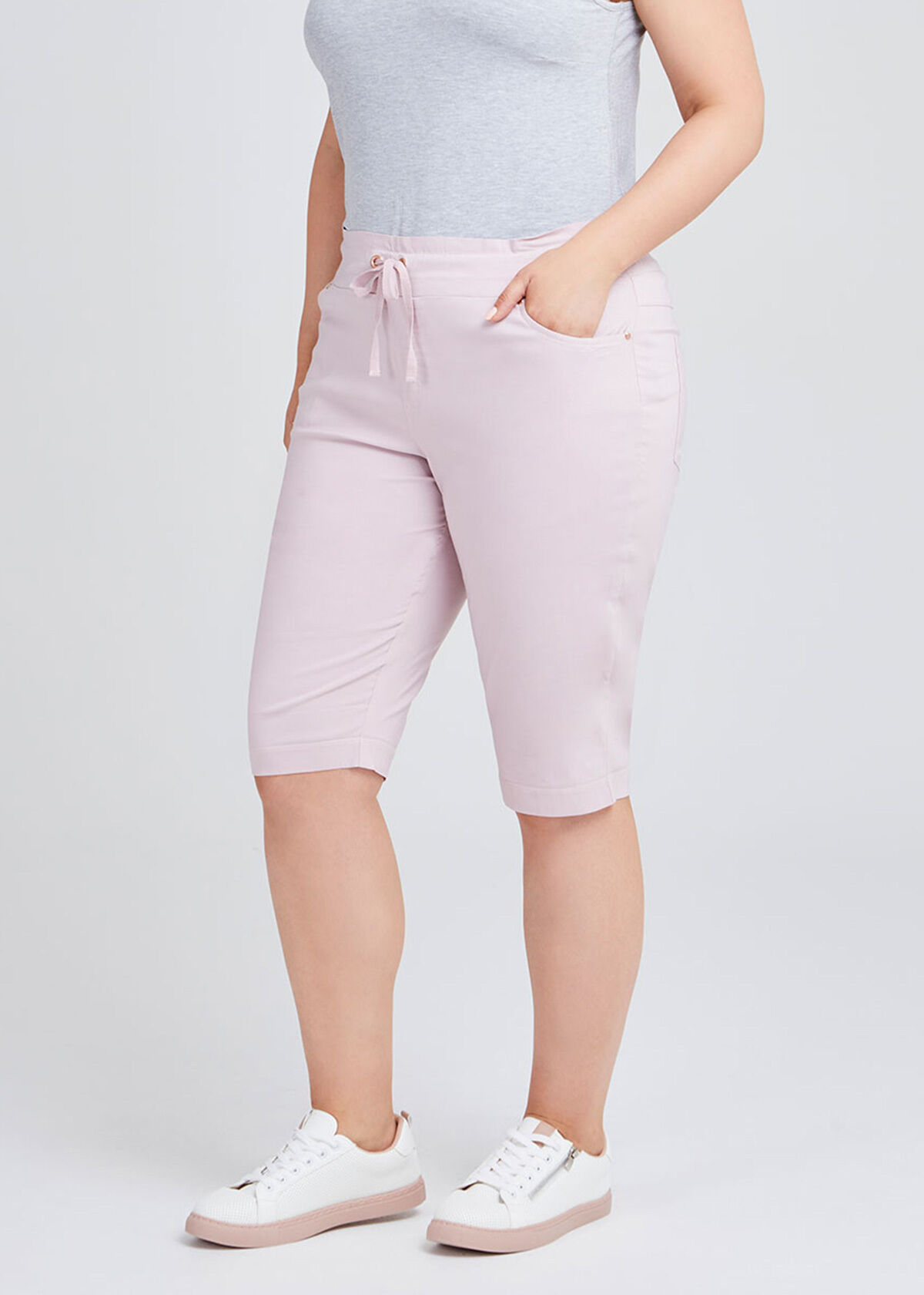 Plus size shorts nz top