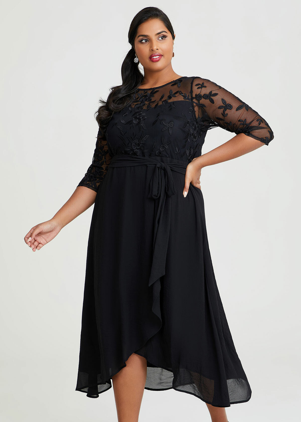 Plus size chiffon cocktail dresses new arrivals