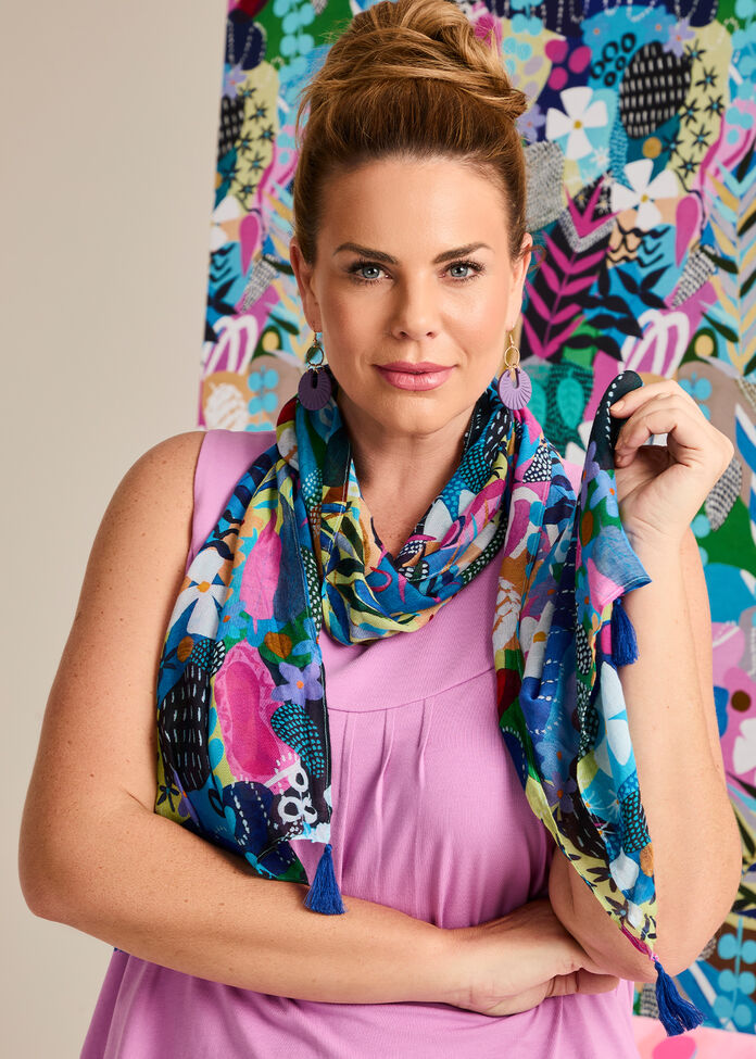 Joan Blond Scarf, , hi-res