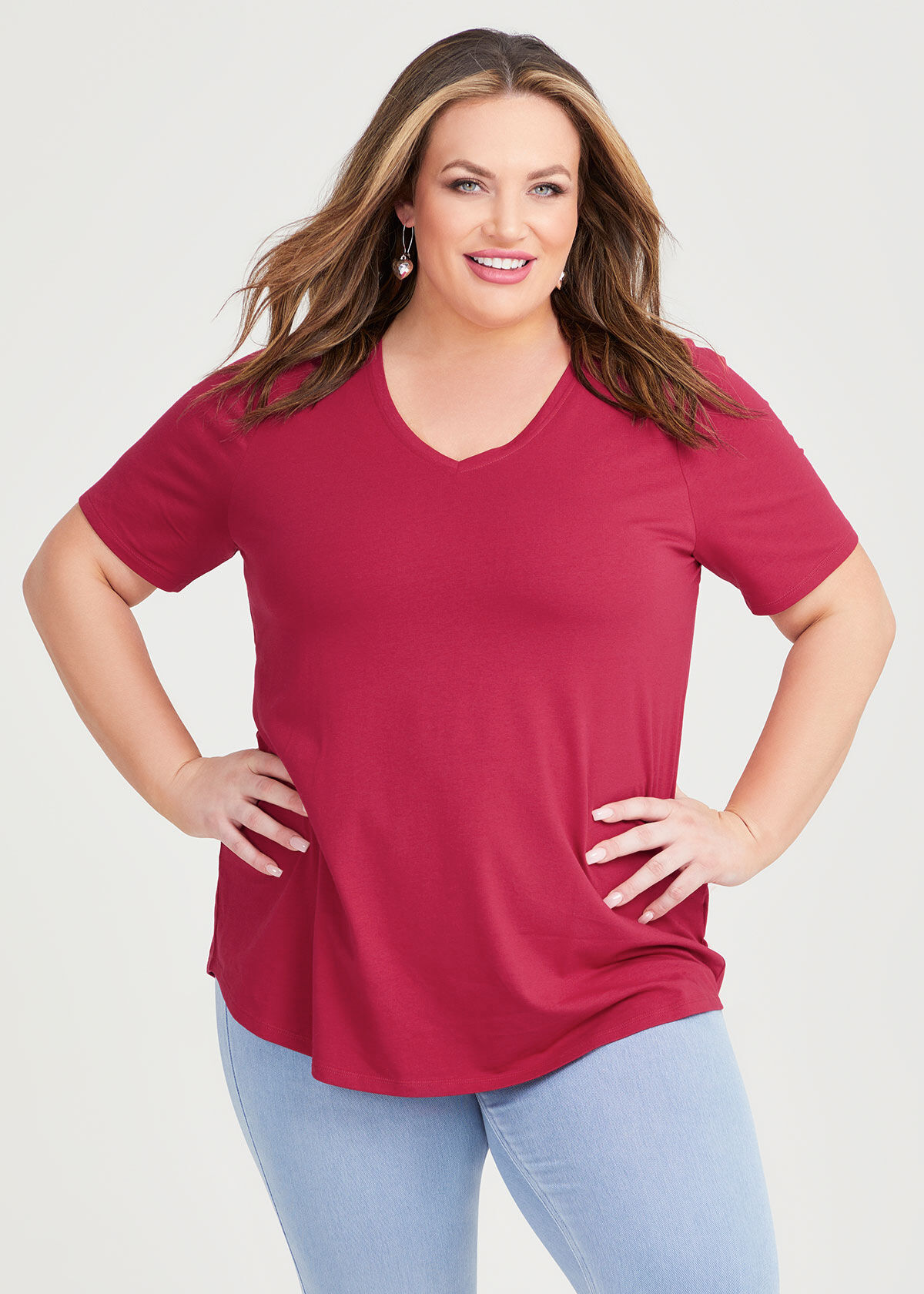 Plus Size Short Sleeve Tops USA Taking Shape USA