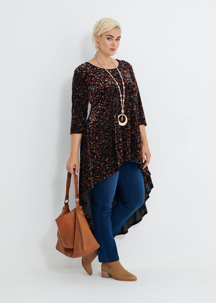 Devotion Velour Tunic, , hi-res