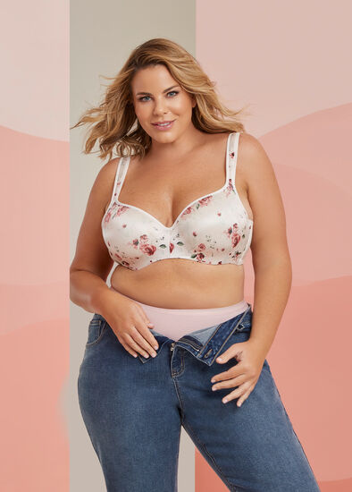 Viva Curve White, Red, Black and Beige lace bra large cup BBW cup