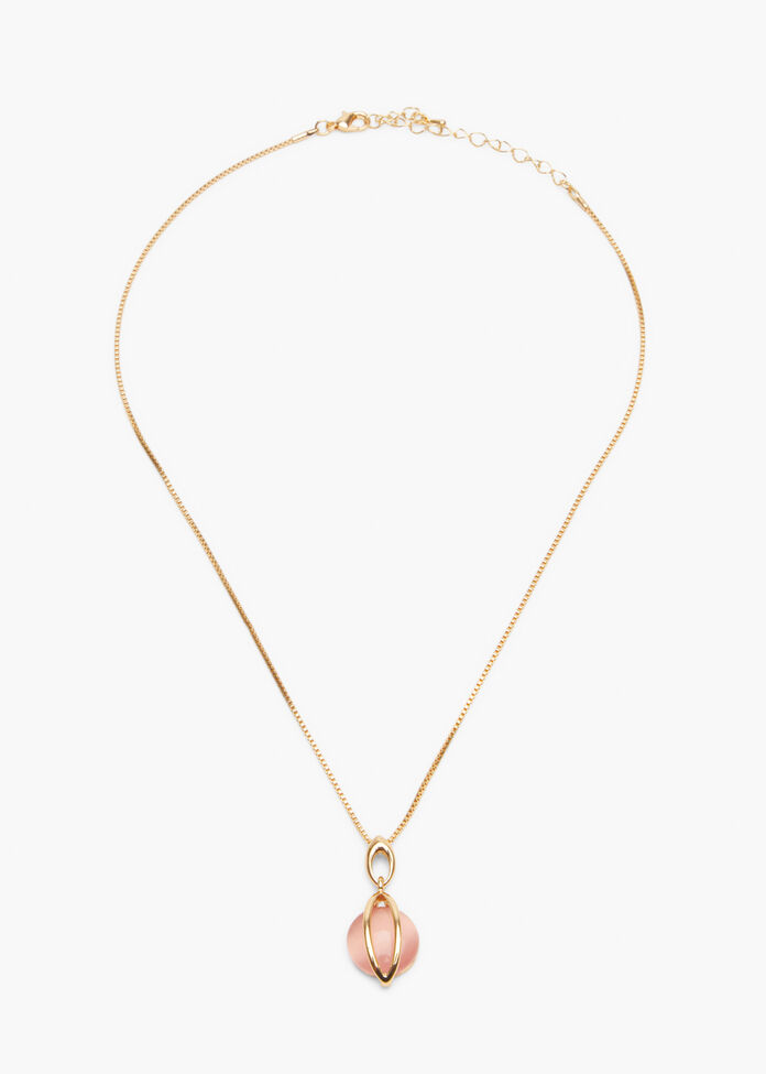 Circle Necklace & Earring Set, , hi-res