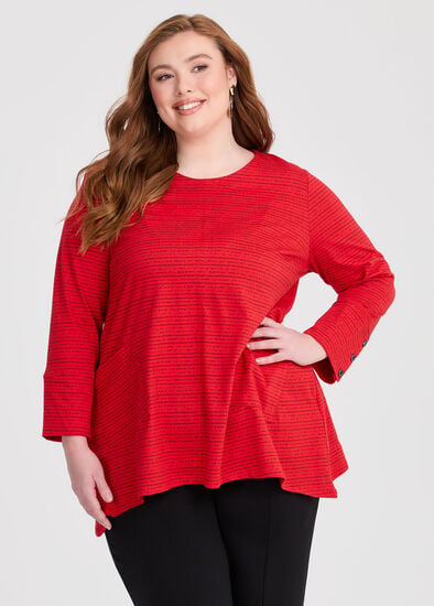 Plus Size Cotton Tunic