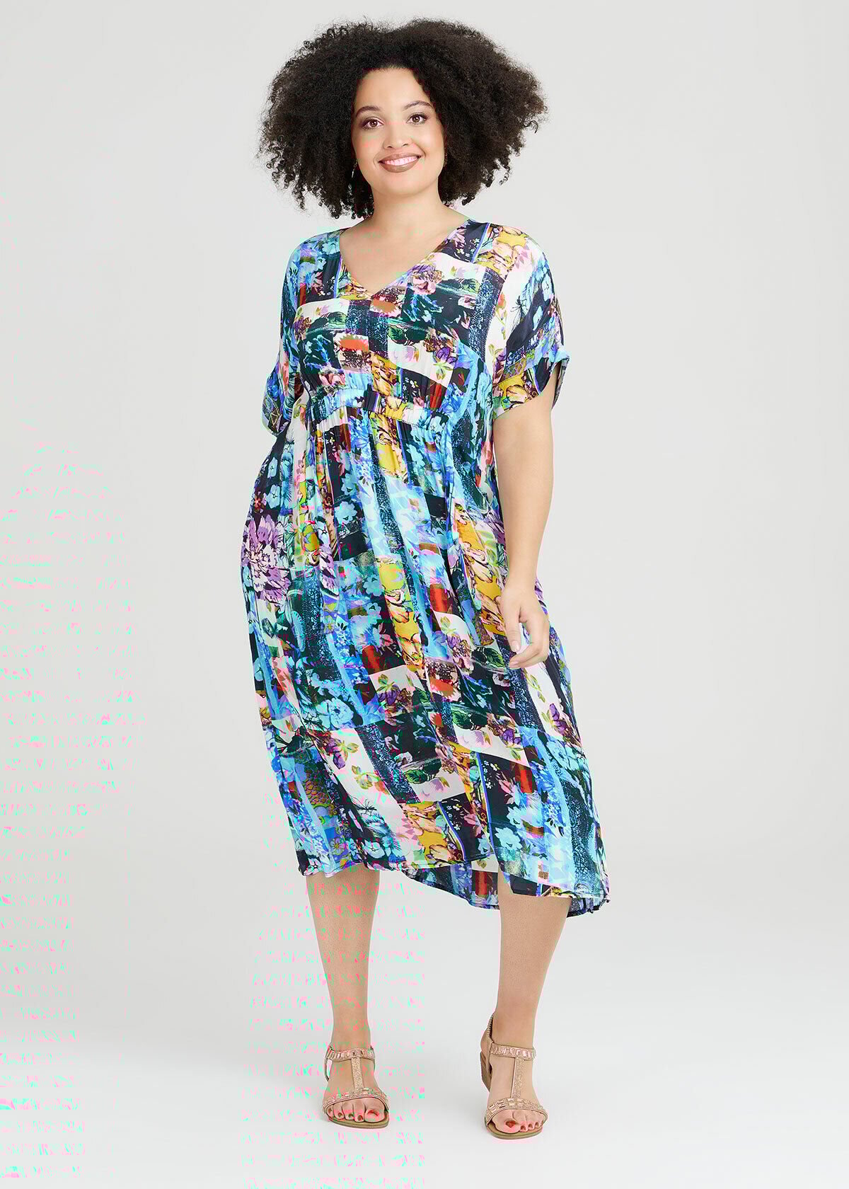 Plus size best sale fiesta dress
