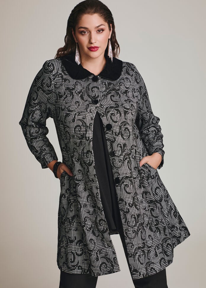 Check Me Out Swing Coat, , hi-res