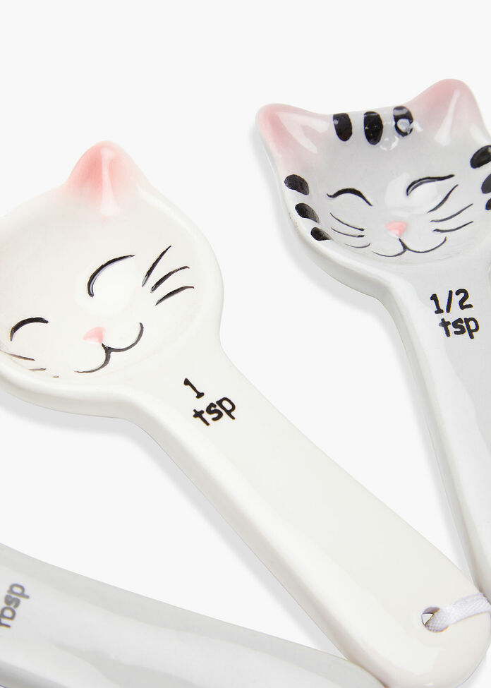 Cat Measuring Spoons, , hi-res