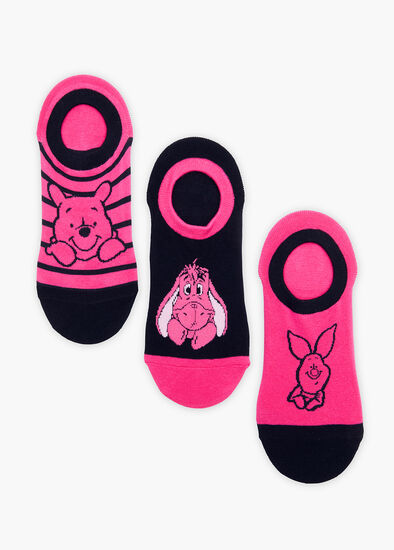 3Pk Winnie The Pooh Socks