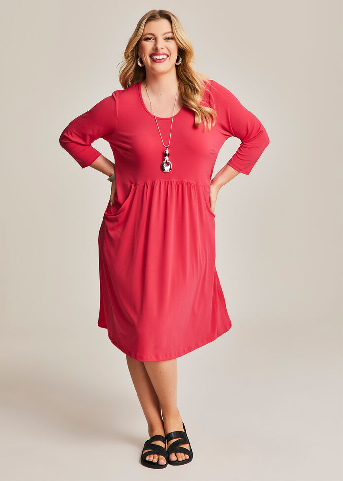 Empire Line Dress, , hi-res