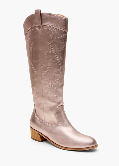 Knee High Western Boot