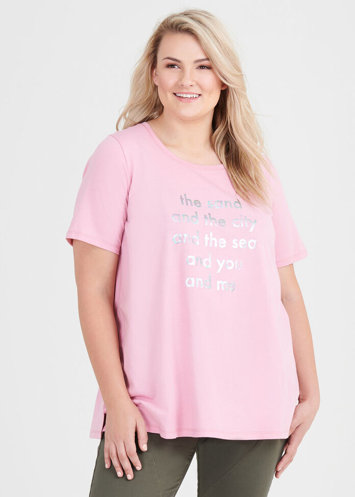 Organic You And Me Tee, , hi-res