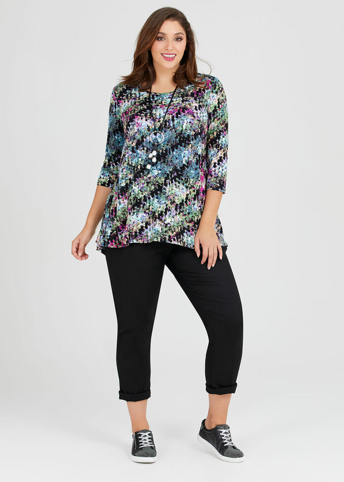 Bamboo Confetti Top, , hi-res