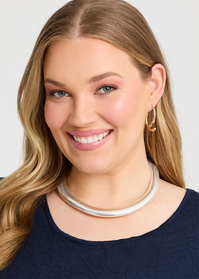 Choker Necklace, , hi-res