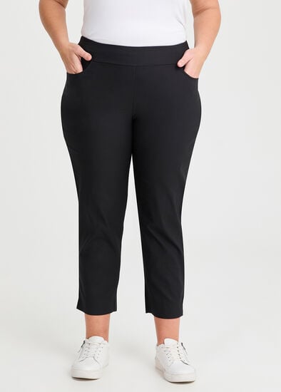 Plus Size Tall Editorial Pocket Taper Pant