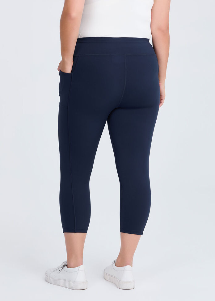 Cloud Touch Crop Pocket Legging, , hi-res