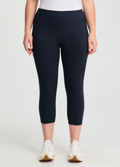 Plus Size Cloud Touch Seam Detail Legging