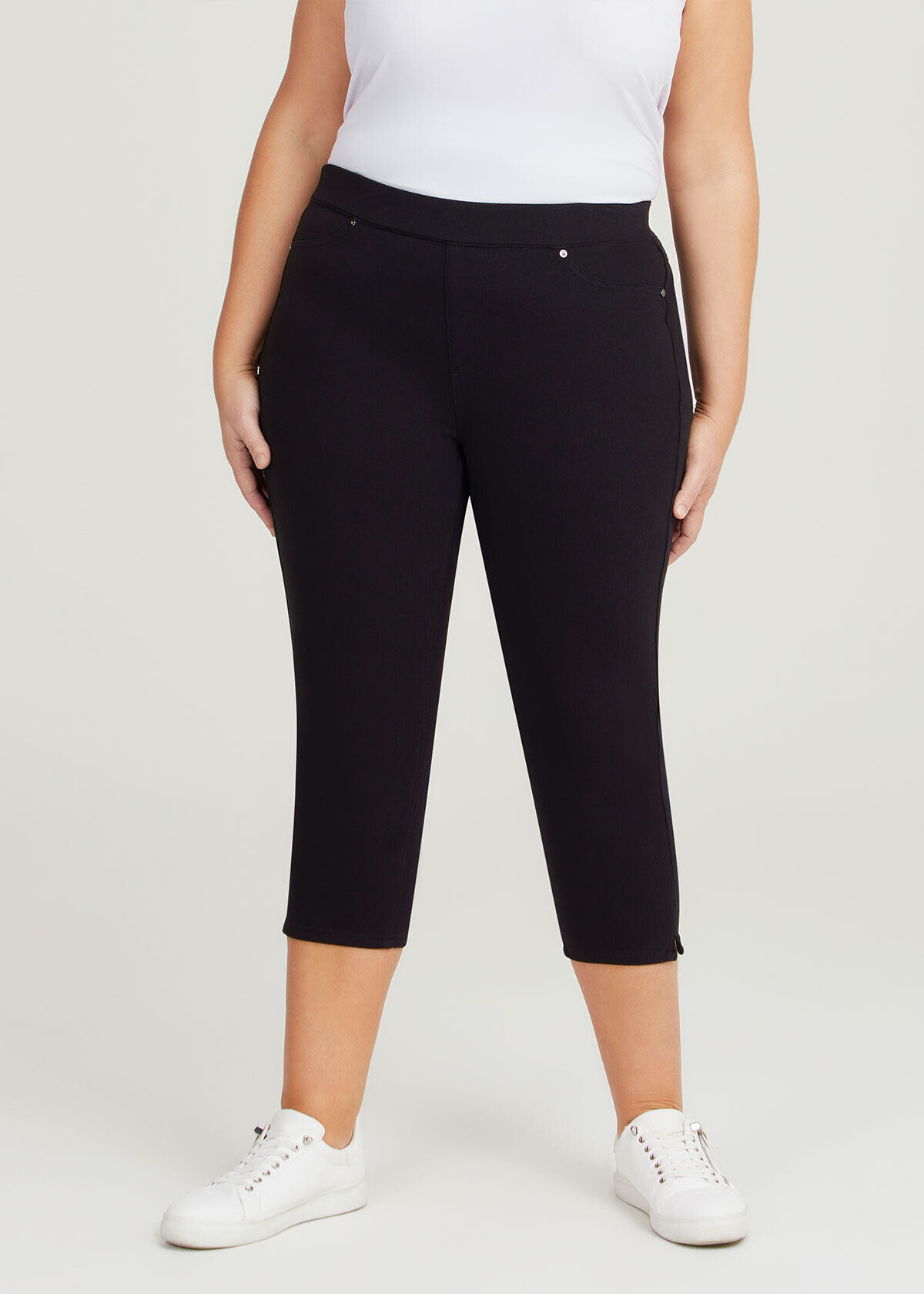 Women's plus size crop pants hotsell