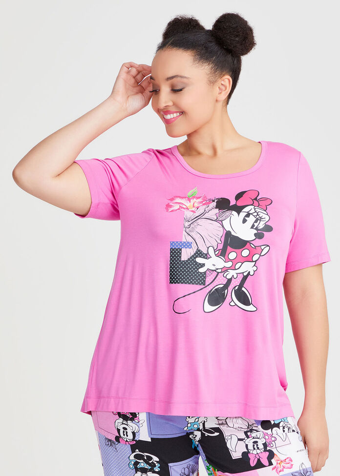 Minnie Endless Summer Pyjama Top, , hi-res