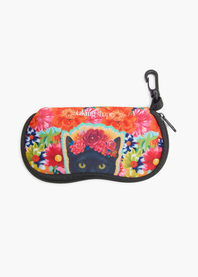 Flower Cat Glasses Case