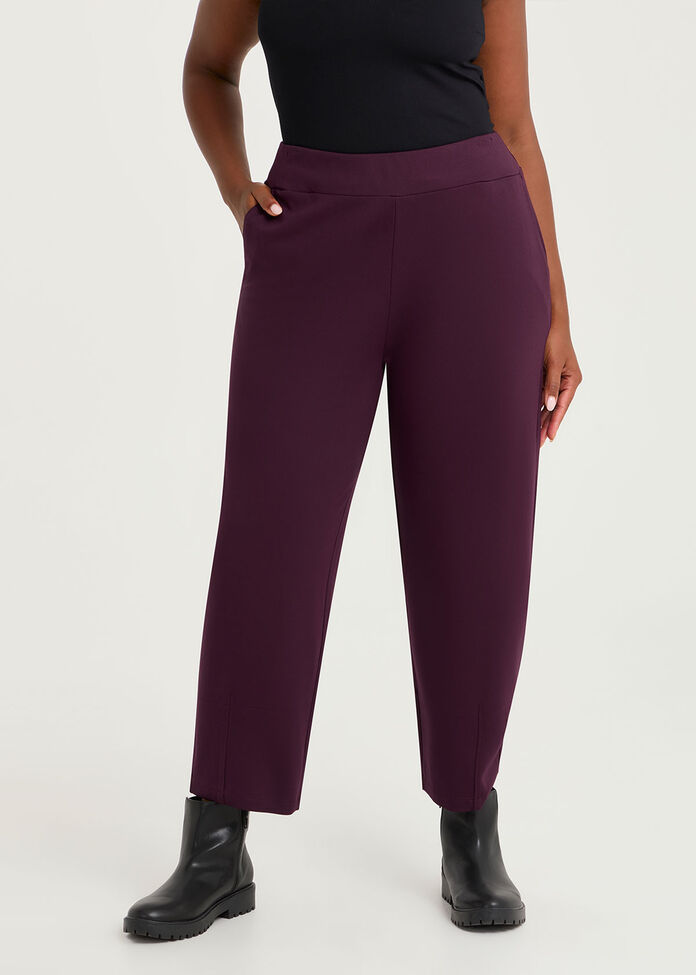 Lantern Bamboo Ponte Pant, , hi-res