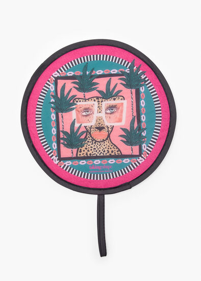 Bouffants Cheetah Twist Fan