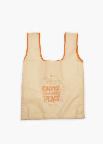 Coffee Cat Shopper Bag