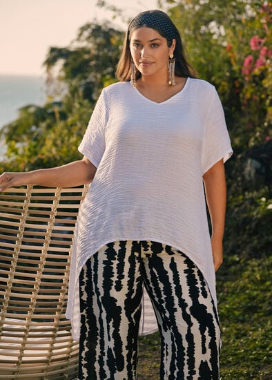 Plus Size Crinkle Hope Top