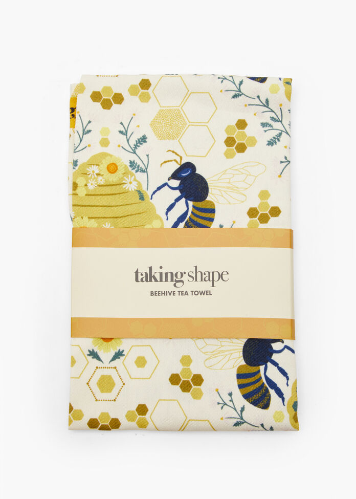 Beehive Tea Towel, , hi-res