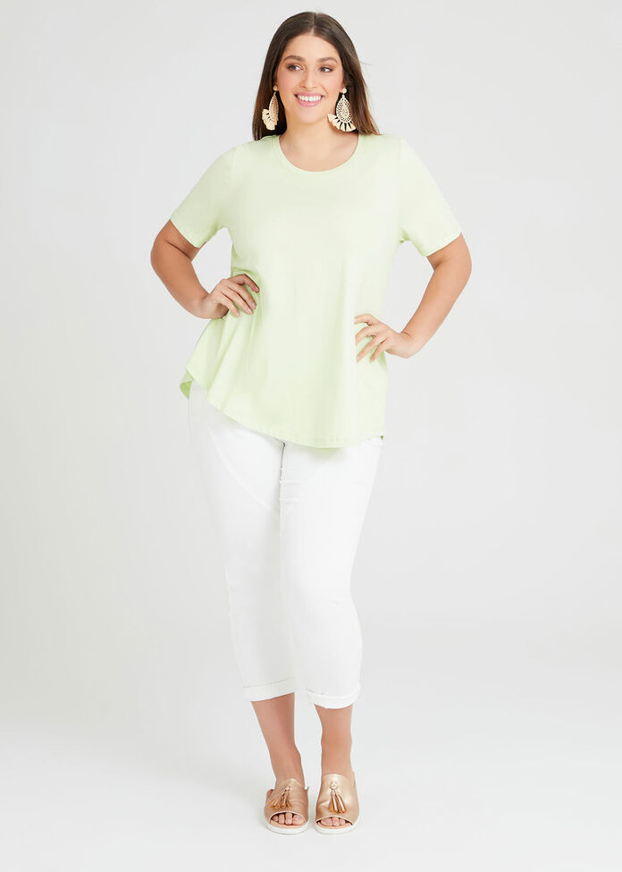 Organic Crew Swing Basic Tee, , hi-res