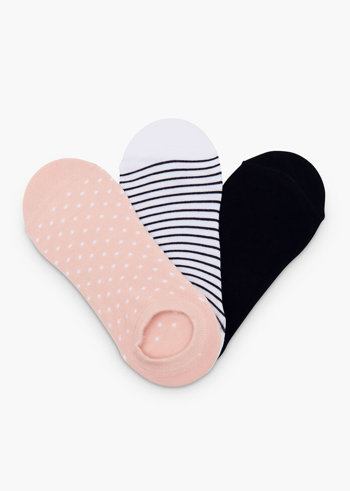 3 Pack Bamboo Basic Ankle Socks, , hi-res