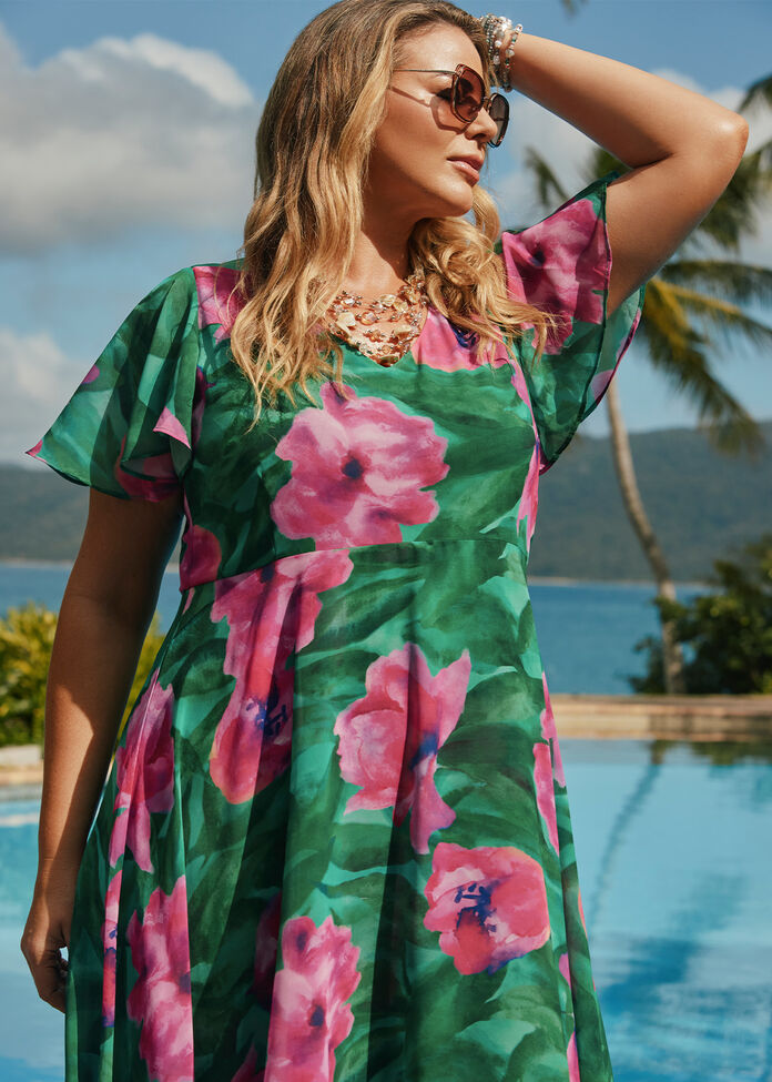 Camilia Amazonia Maxi Dress, , hi-res