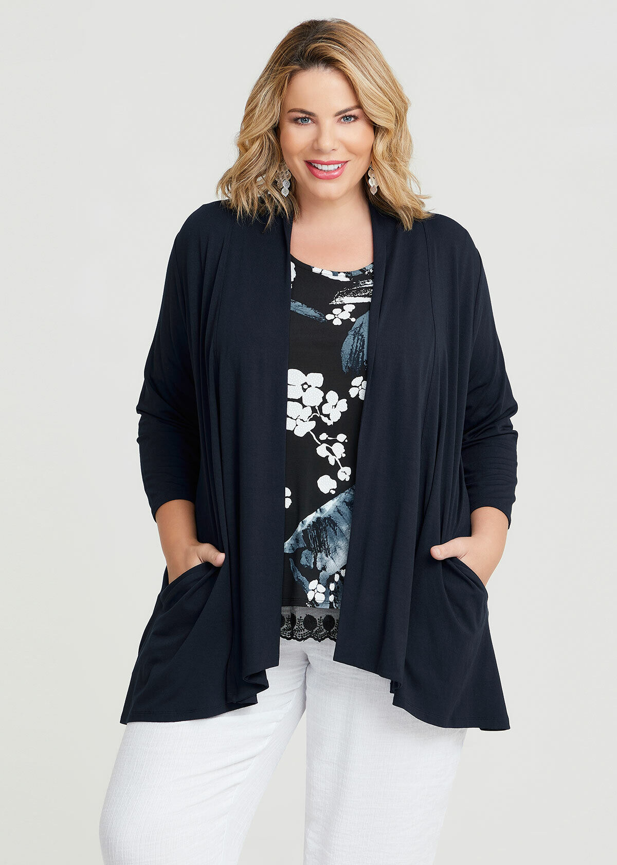 Bamboo Pocket Cardigan